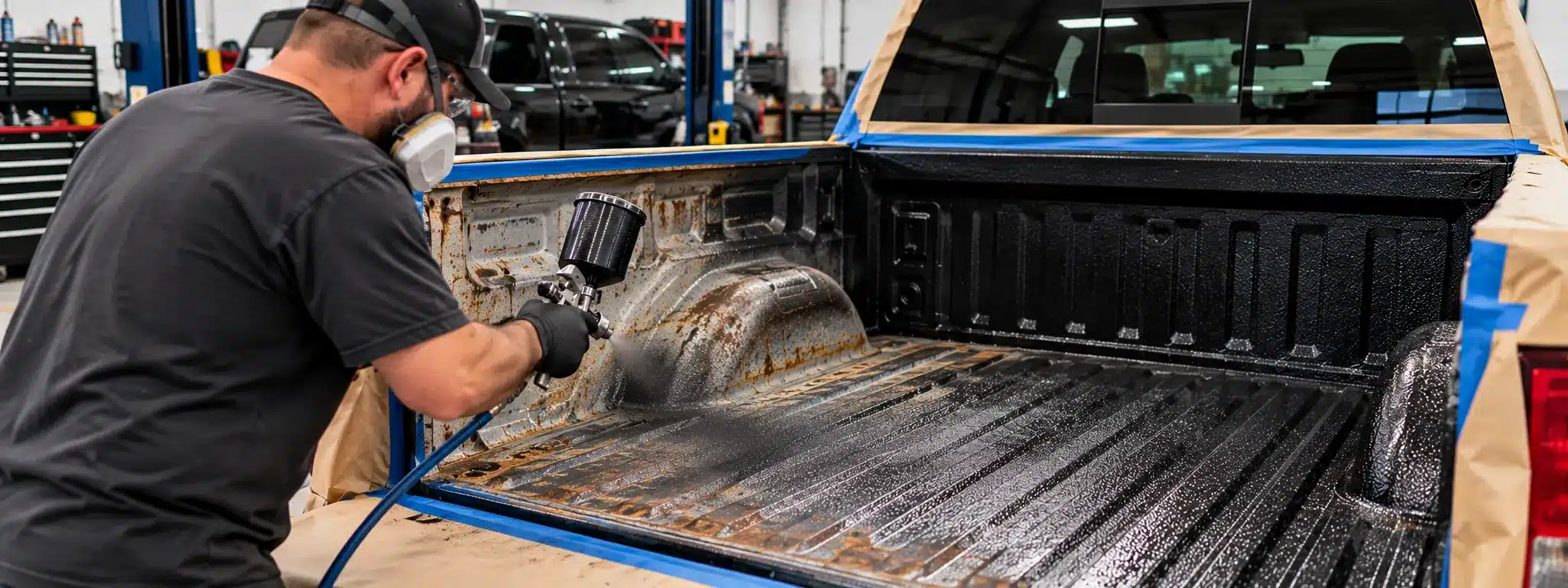 Can a Spray-On Bedliner Be Installed on an Older or Damaged Truck Bed Can a Spray-On Bedliner Be Installed on an Older or Damaged Truck Bed?