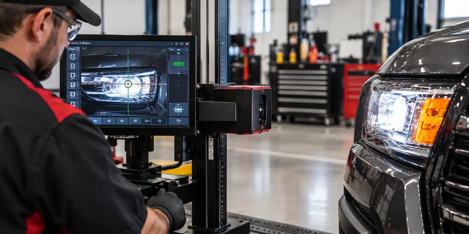 How Digital Measurement Helps Check Headlight Aim How Digital Measurement Helps Check Headlight Aim