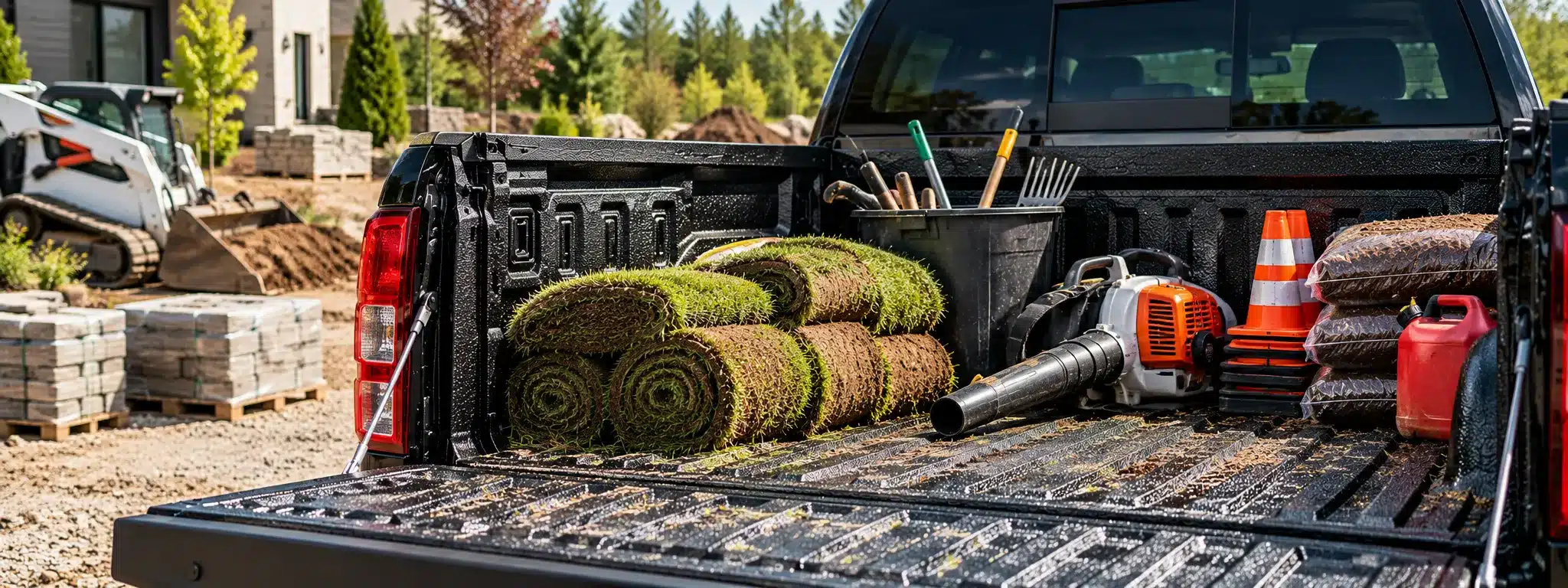 Protection for Landscaping and Construction Trucks Protection for Landscaping and Construction Trucks