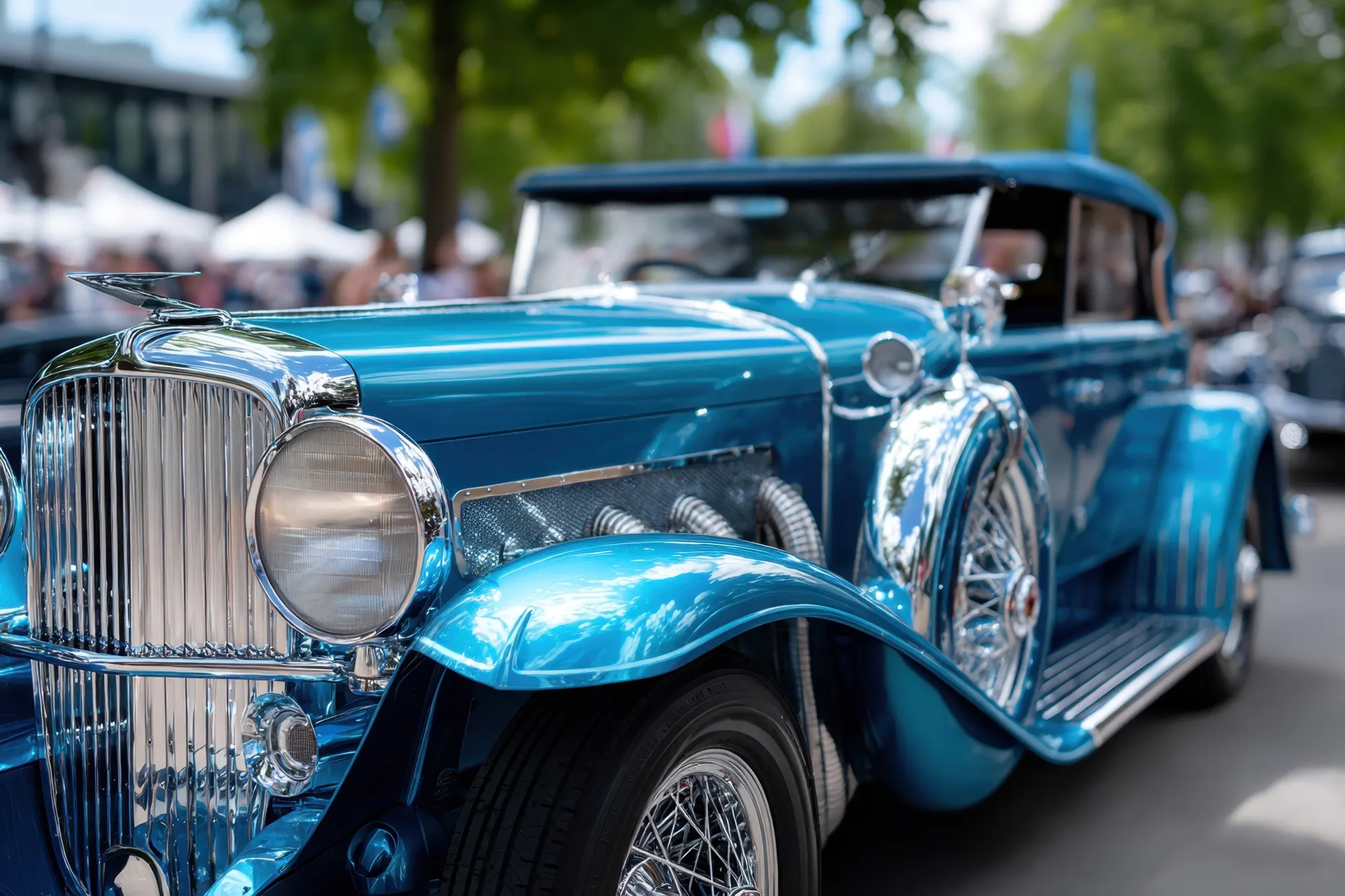 Classic car body restoration
