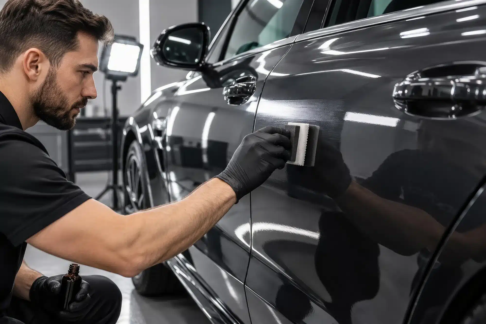 complete auto detailing Fully detailed vehicle interior and exterior