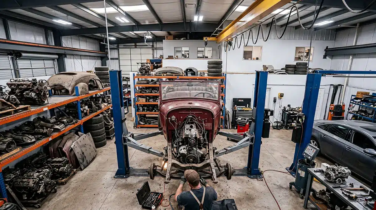 Parts Sourcing and Replacement