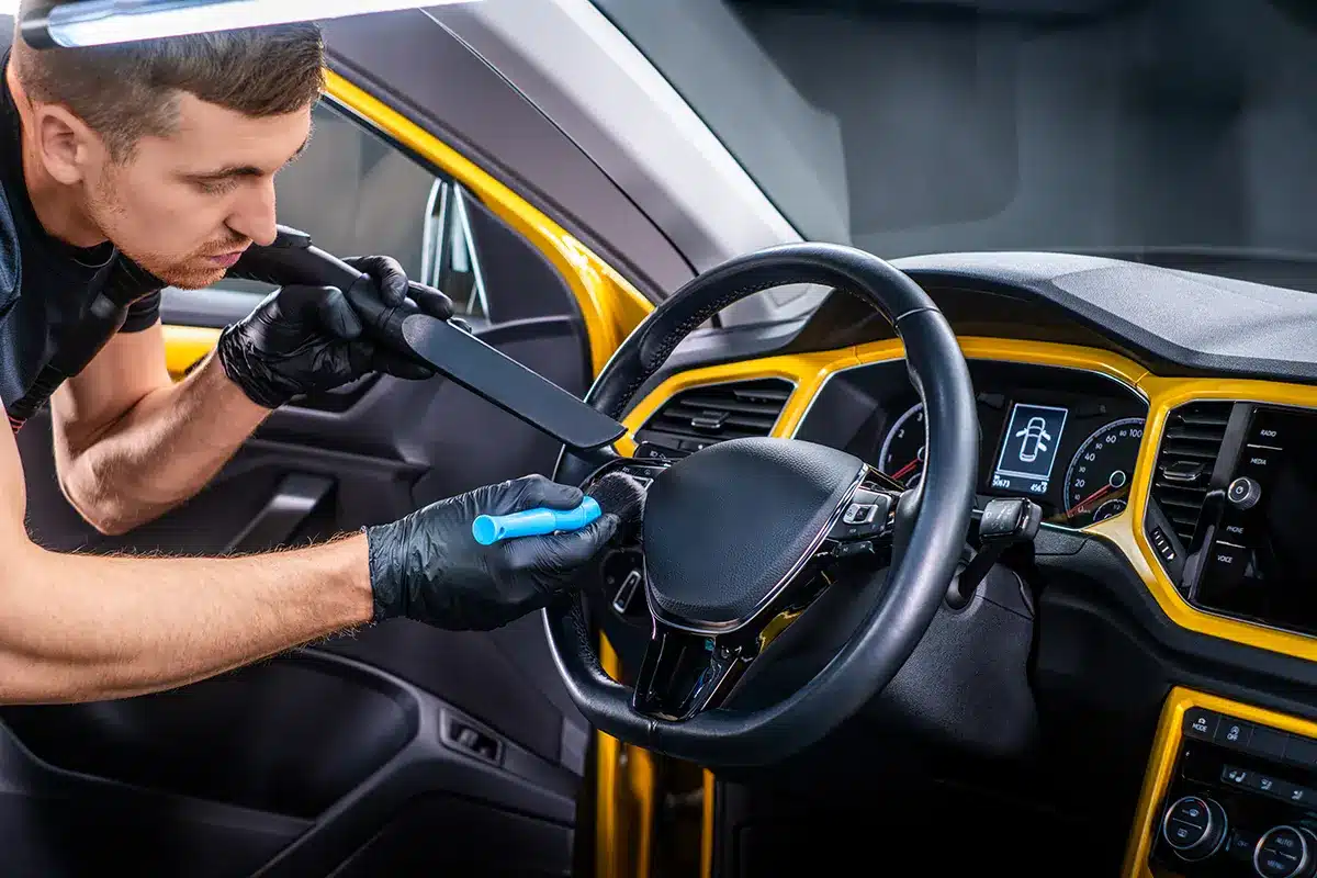 Steering Wheel and Other Interior Upholstery Services